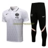 Paris Saint-Germain Trainings Poloshirt 2022-23 Weiß Schwarz Für Herren